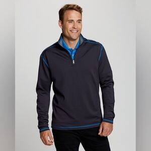 Cutter & Buck Evergreen Reversible Overknit 1/4 Zip